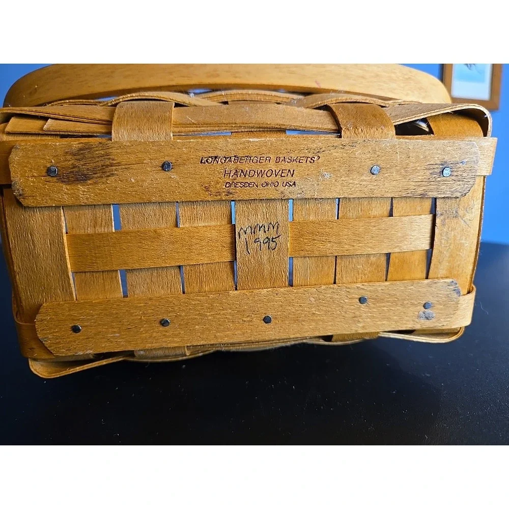 Vintage‎ 1995 Edition Longaberger Dresden Tour Basket 15695